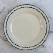 Terre de fer assiette plate Sarreguemines Carlos