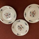 Pyroblan France porcelain plates