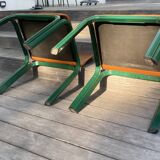 4 chaises modèle Orsay Gae Aulenti 1975
