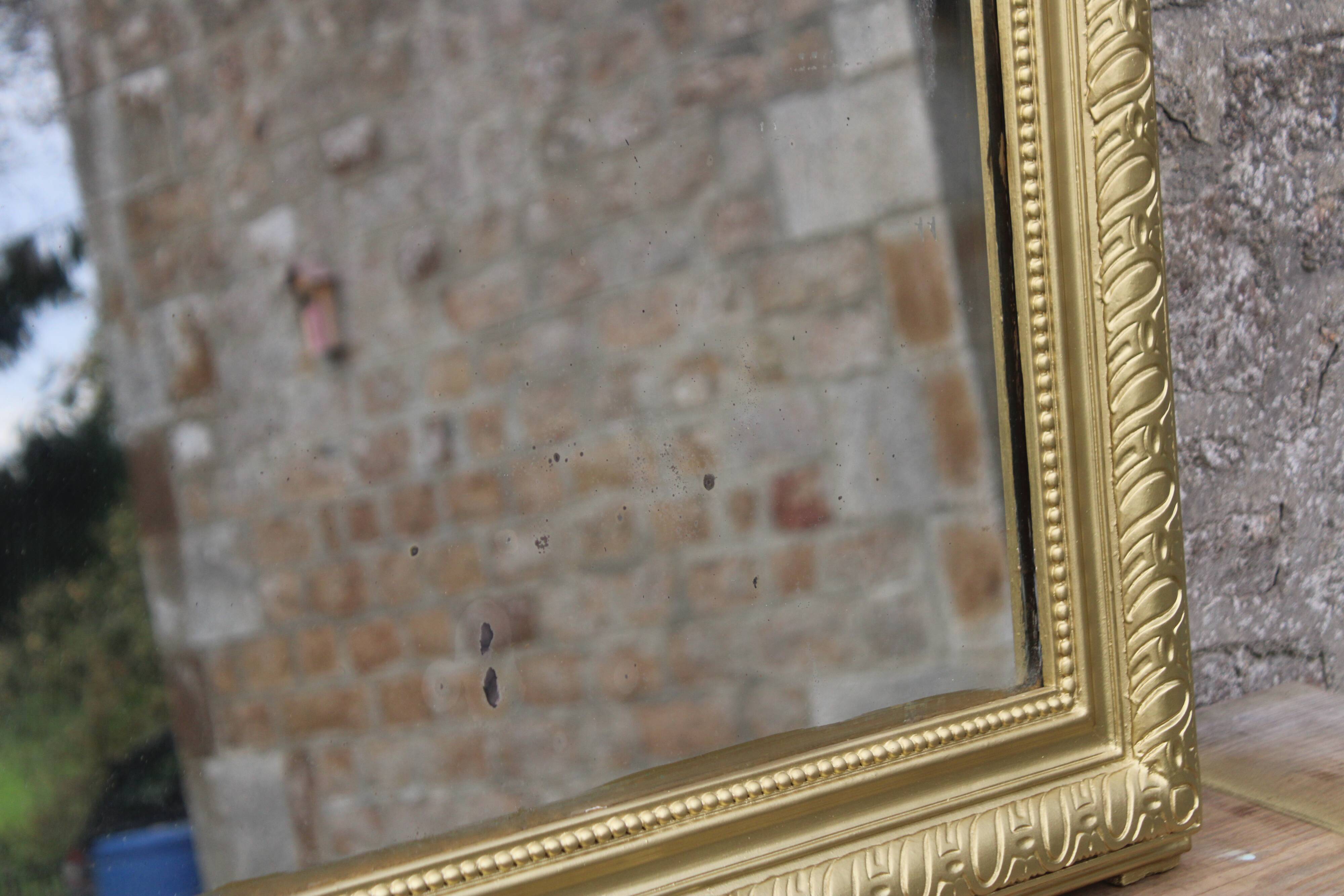 Antique mirror in Louis Philippe style