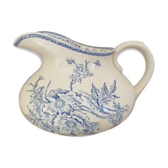 Vintage floral toilet pitcher