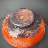 Large art-deco vase le lorrain glassware Daum Nancy 1925