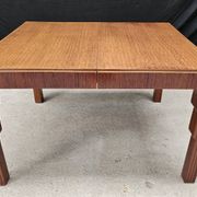 Lot table et ses 6 chaises Art déco de Saddier & fils