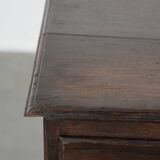 Subtle English Antique Oak Chest from the 18th Century