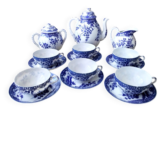 Japanese porcelain tea set