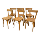 Set de 6 chaises baumann bistrot