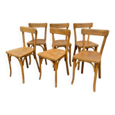 Set de 6 chaises baumann bistrot