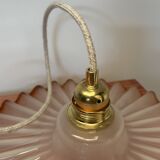 Vintage serrated pendant light