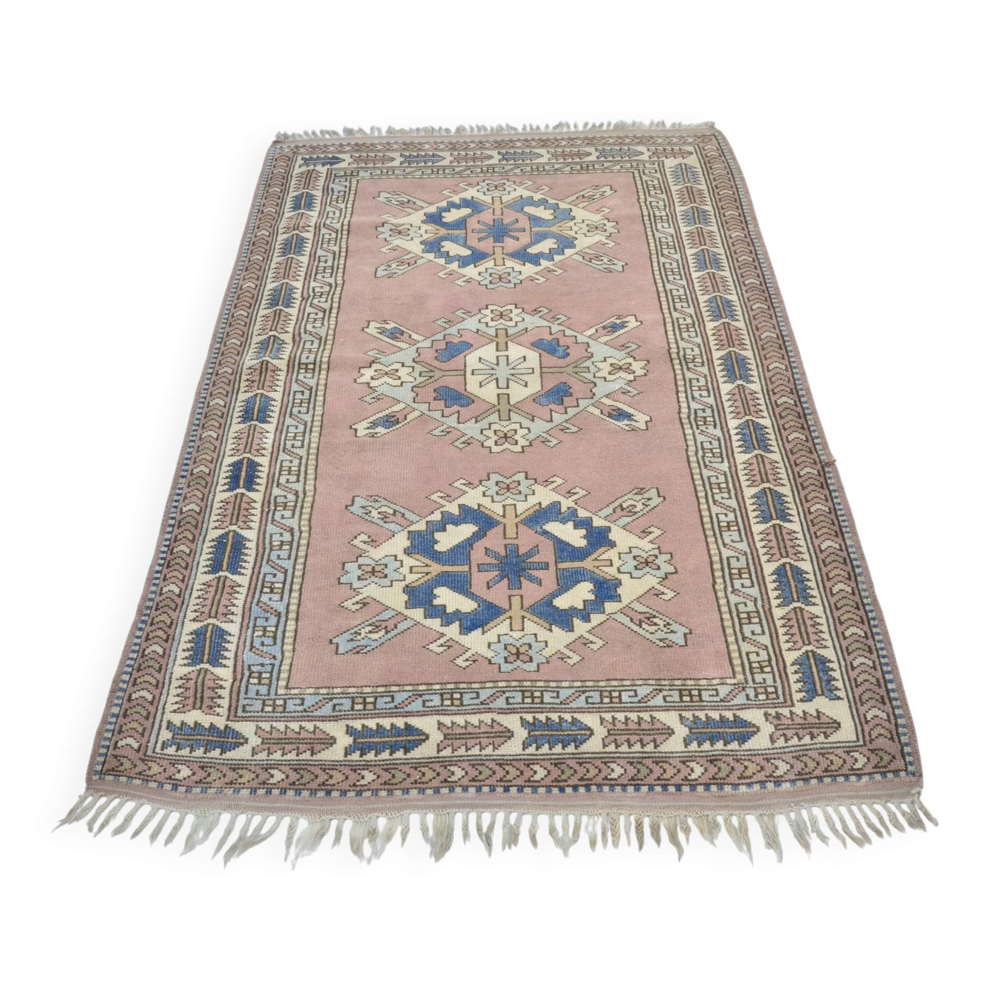 Turkish Oushak handmade rug sku 3602