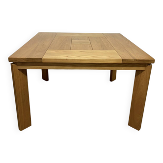 Maison Regain solid elm extendable dining table