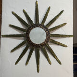 Bronze sun mirror from the 1950s France.