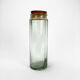 Bocaux anciens en verre moulé