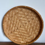 Rattan tray