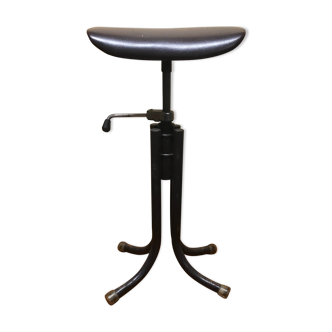 Adjustable industrial top stool year 50