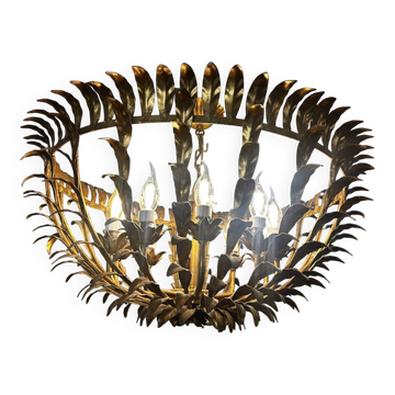 Brass chandelier 1960