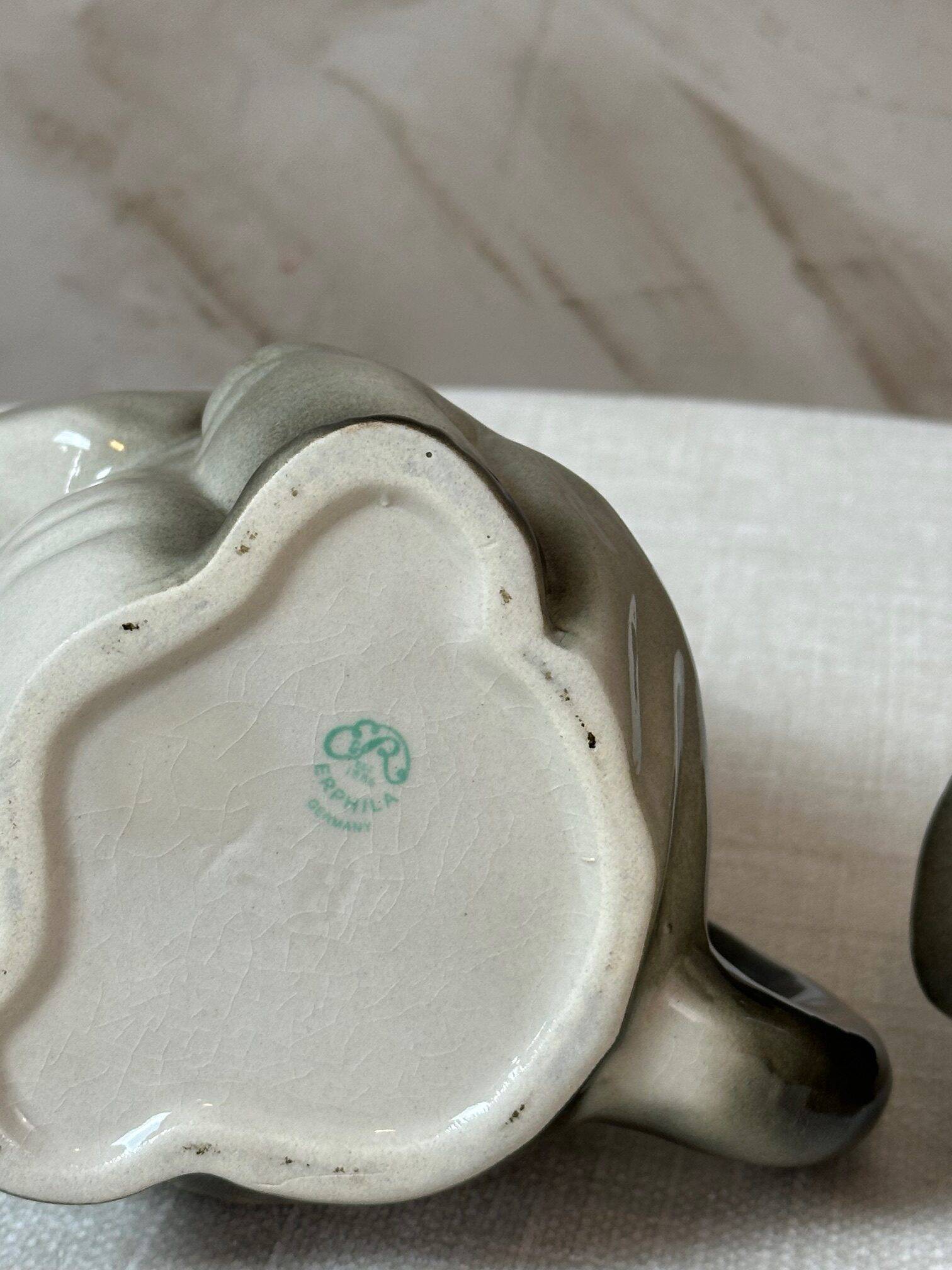 Porcelain elephant teapot