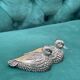 Vintage Pheasant Bird Silver Plated Figurine Salt & Pepper Shakers - a Pair