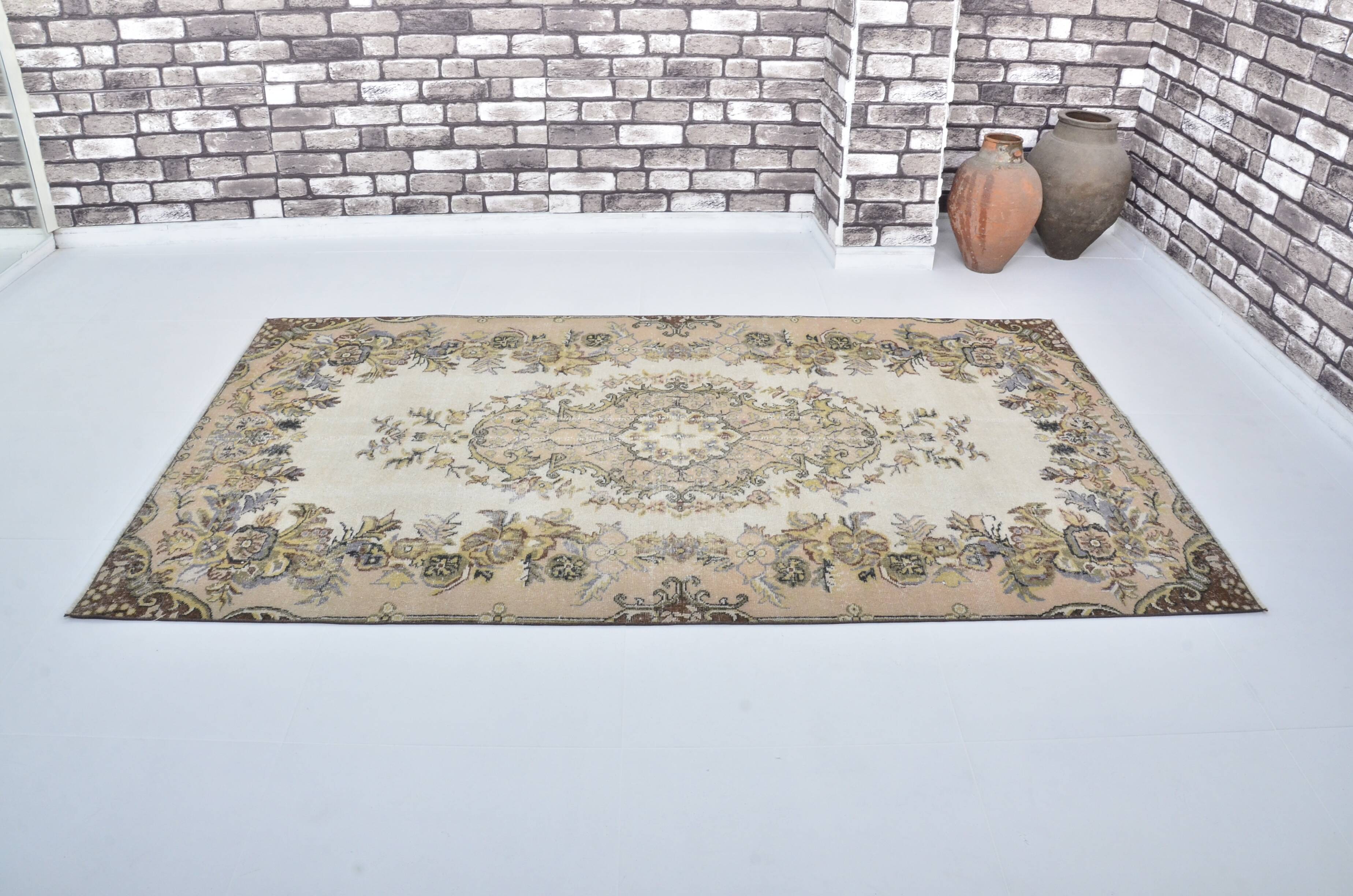 Oushak Turkish Vintage Rug sku 3100