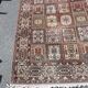 Large vintage Romanian wool carpet in Bakhtiari style