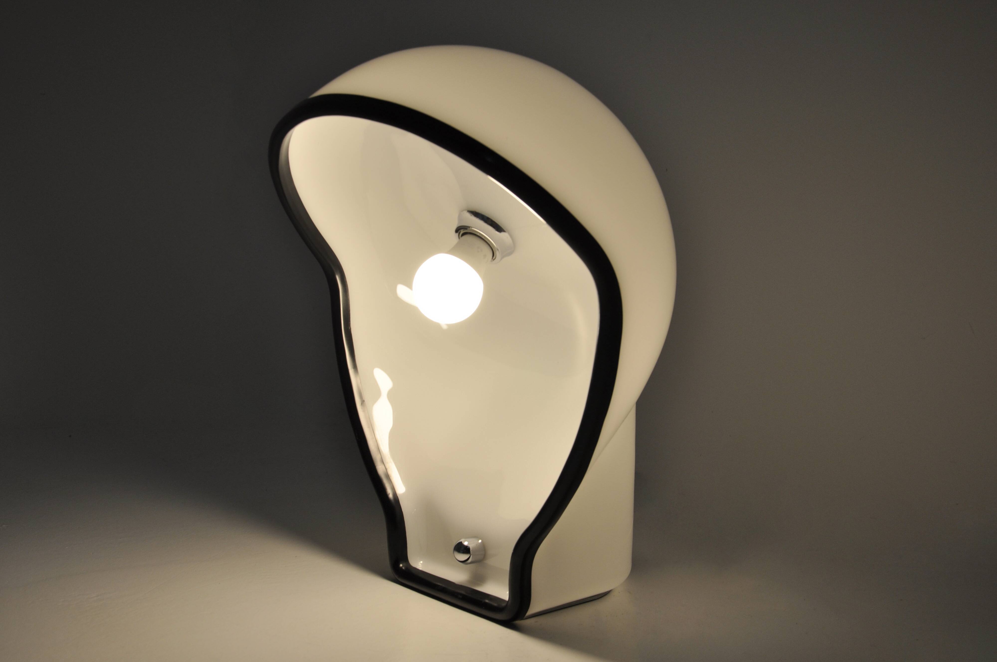 “Birghitta” lamp by Fabio Lenci for Harvey Guzzini, 1970s