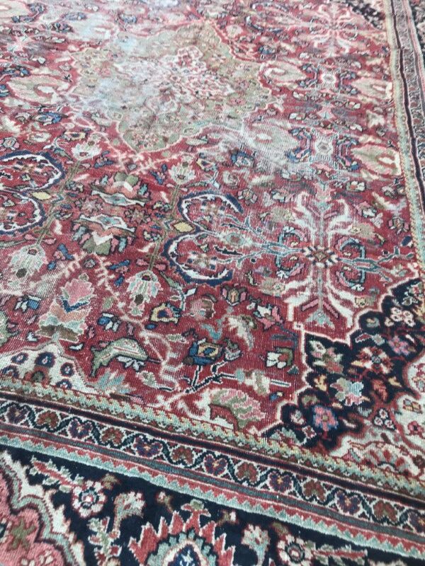 Great old Persian rug Mahal handmade 320 X 420 CM