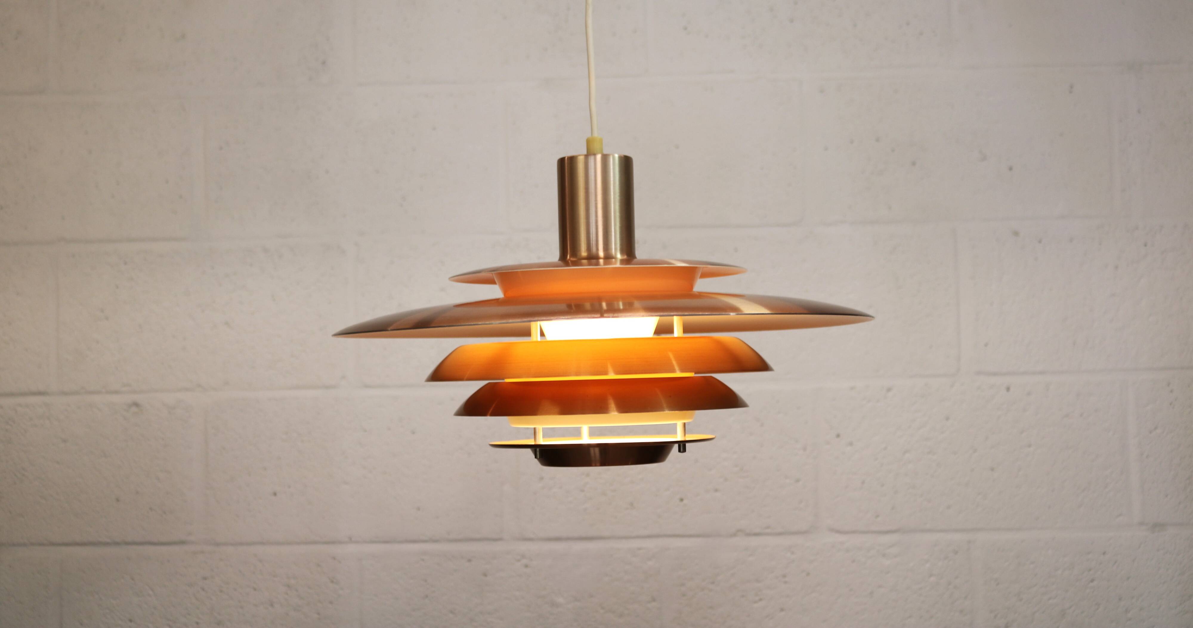 Very rare old Danish design lamp by Teknika model 425 - 60's