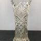 Old vase glass moulded decor vintage stars