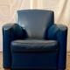 Tabarin Armchair in Leather by Poltrona Frau
