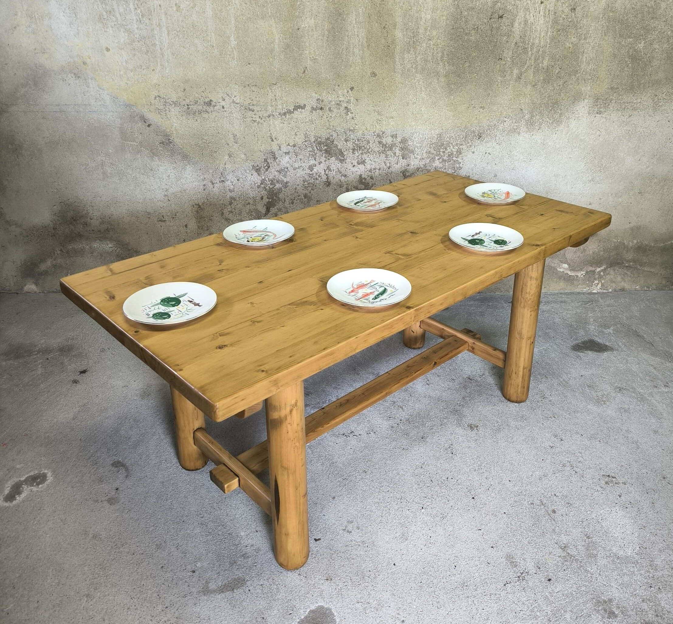 Vintage solid wood table