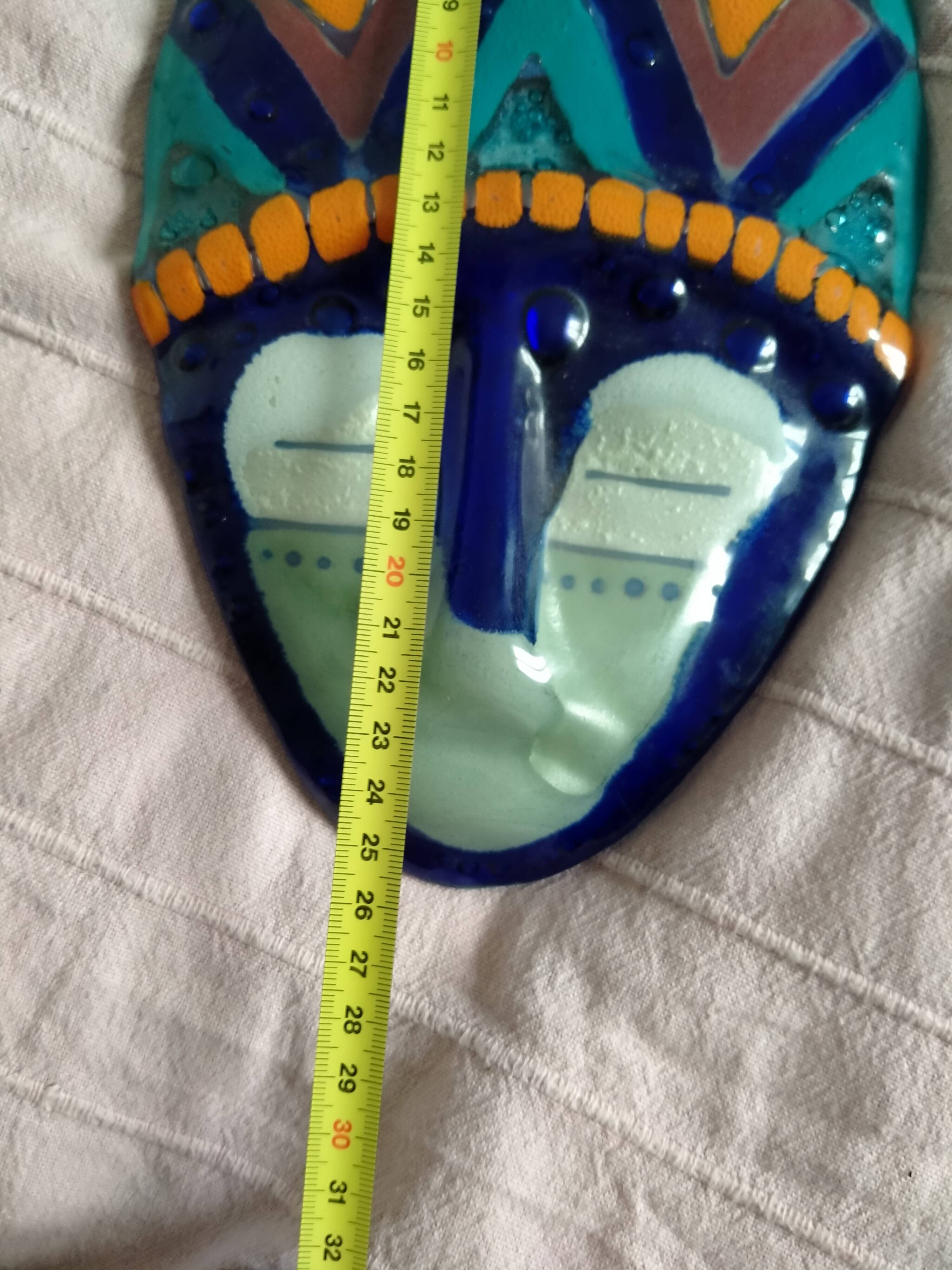 Ethnic mask with its display stand