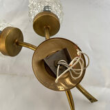 Golden wall lamp