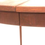 Scandinavian teak and oak dining table, Sweden, 1960s
