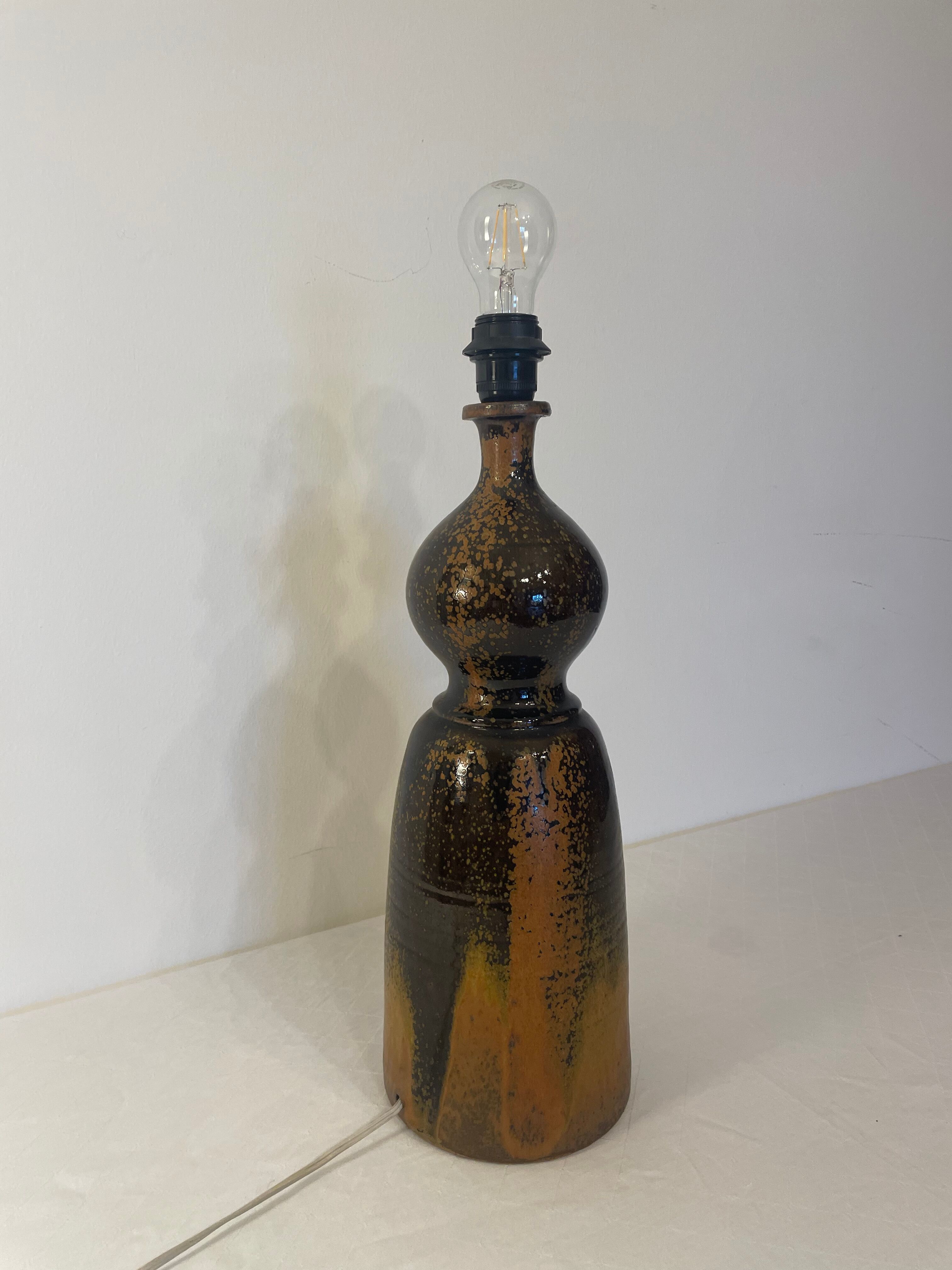 Large Arpot ceramic lamp stand