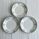 3 assiettes terre de fer St Amand.