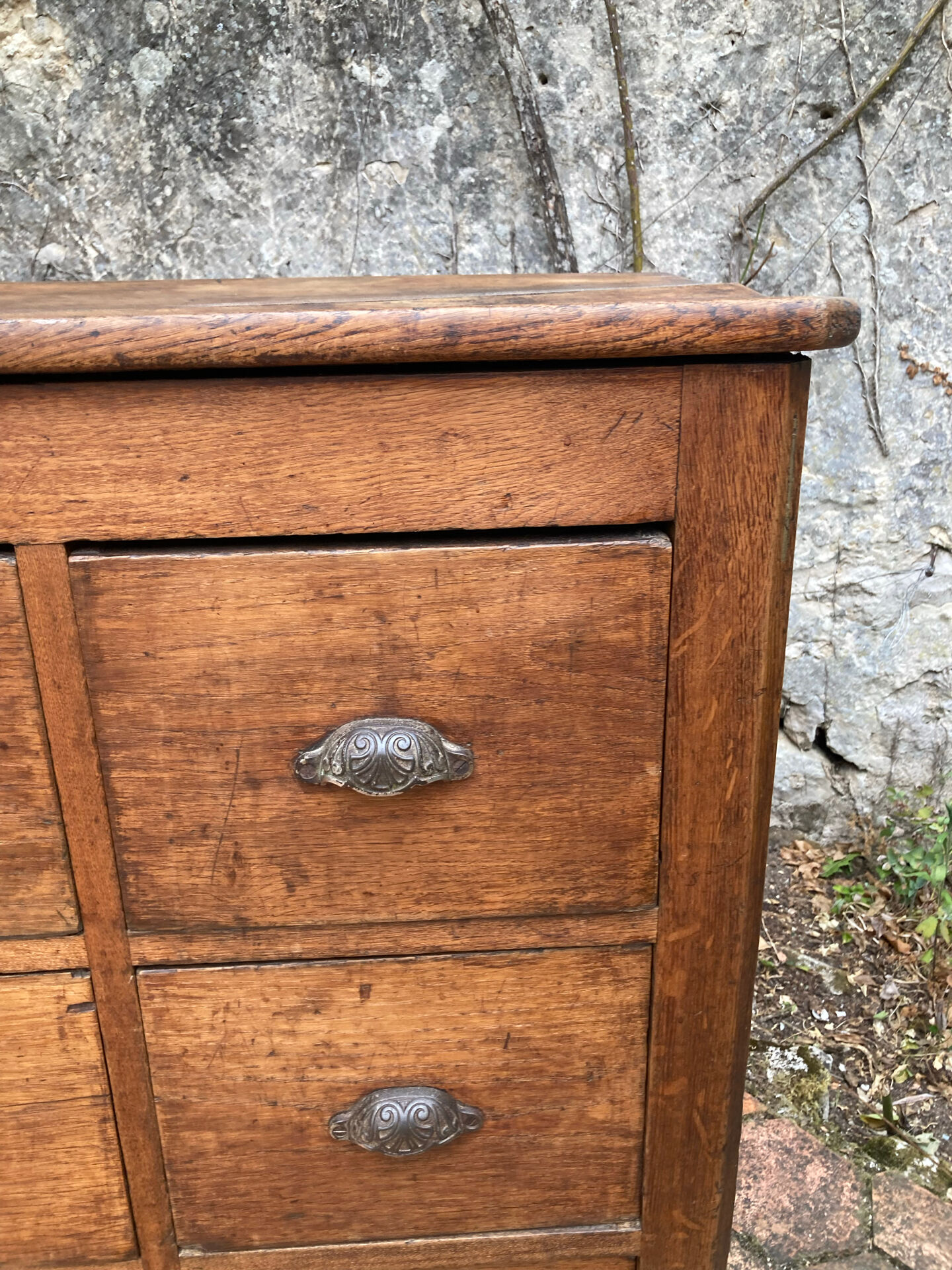 Meuble de métier ancien 9 tiroirs