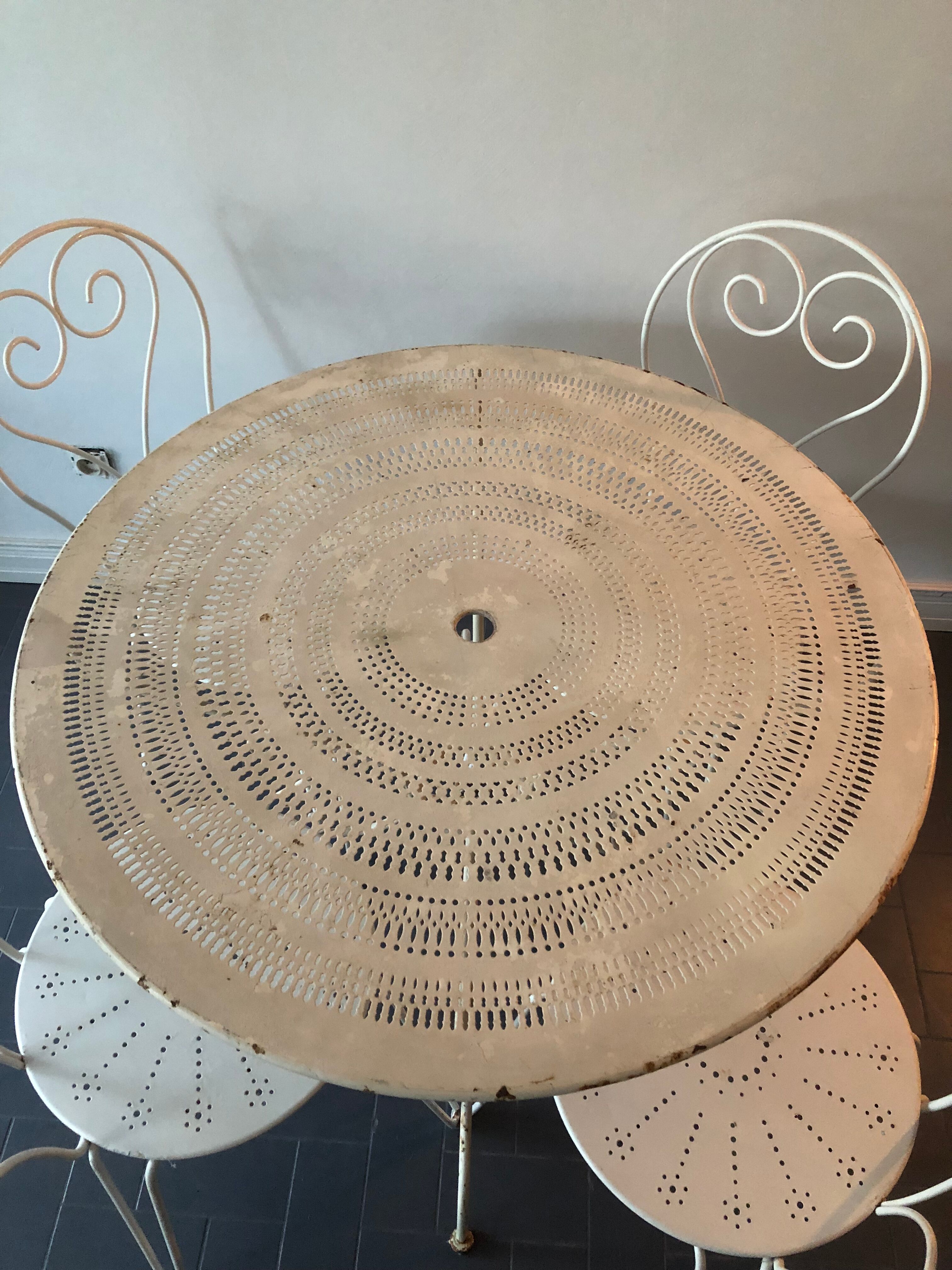 Old garden furniture