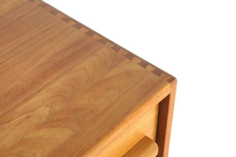 Danish chest of drawers - on wheels - mid century modern design