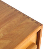 Danish chest of drawers - on wheels - mid century modern design