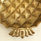 Vide poche vintage ananas en laiton