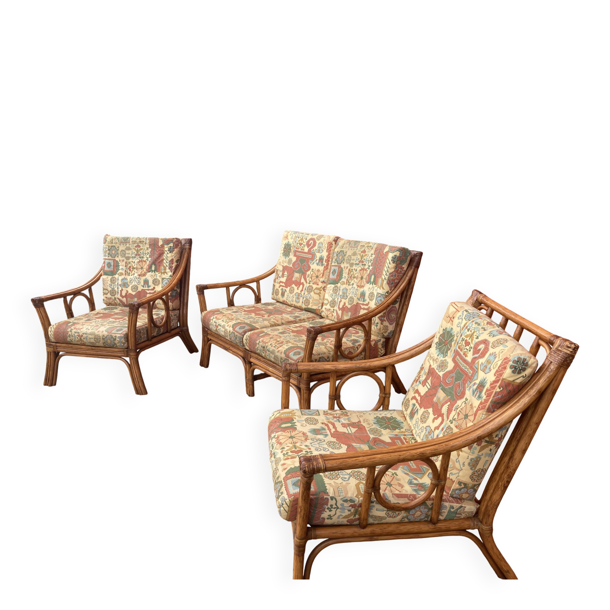 Vintage bamboo salon