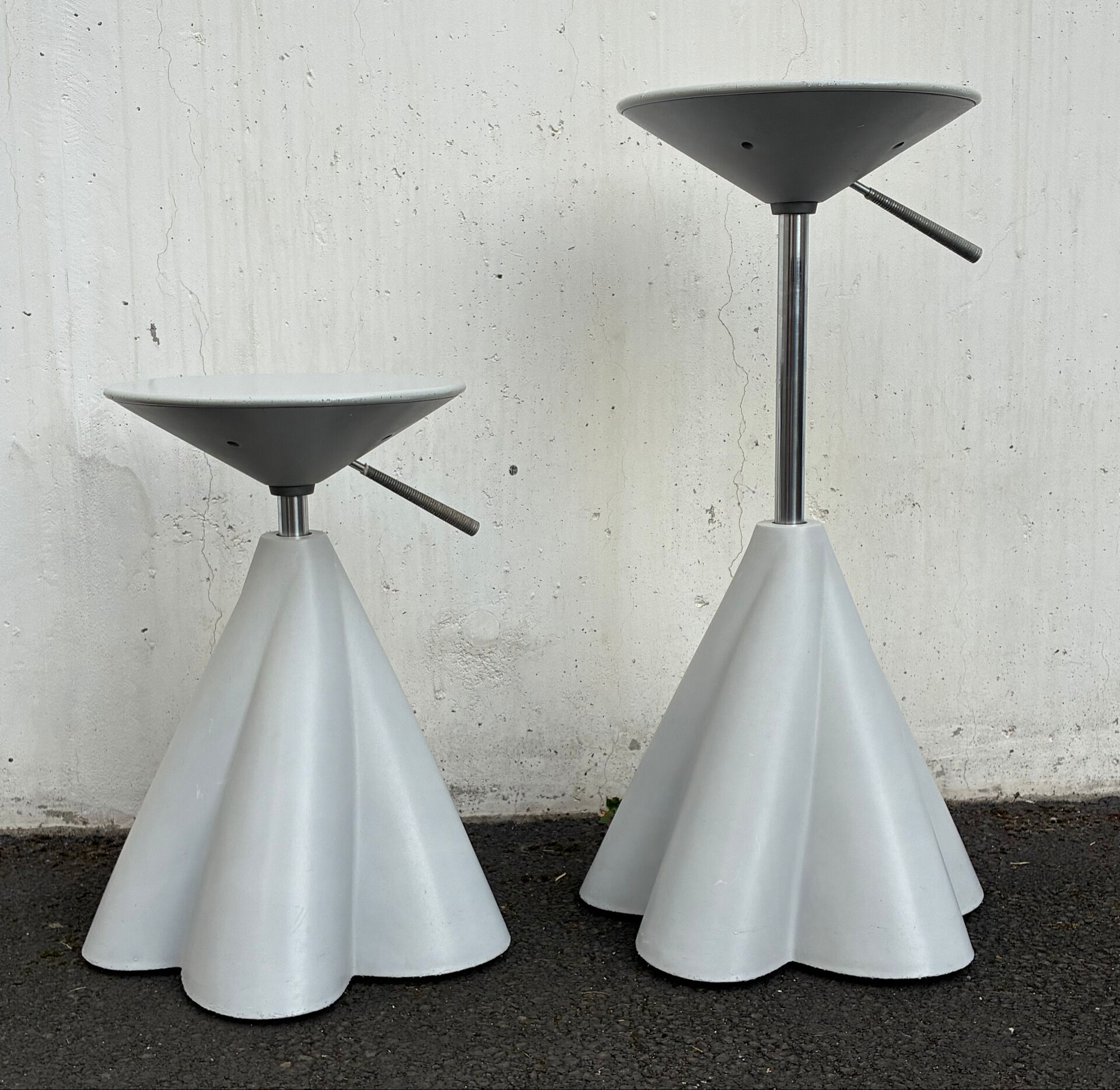 Pair of stools by Philippe Starck