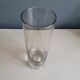 Vase rouleau en verre fumé