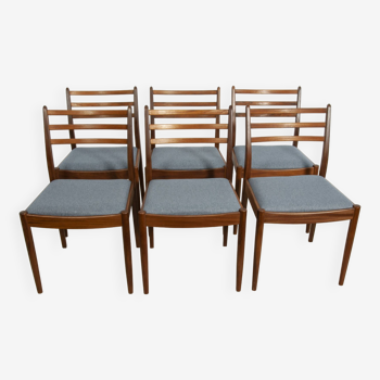 Vintage Dining Chairs by Victor Wilkins for G-Plan, 1960s, Set of 6