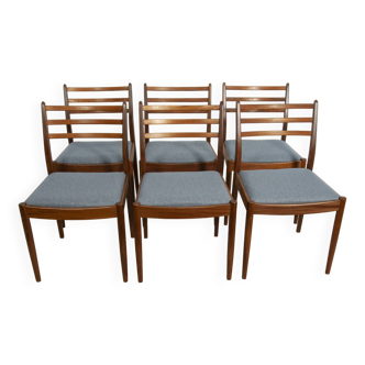 Vintage Dining Chairs by Victor Wilkins for G-Plan, 1960s, Set of 6