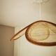 Suspension toile et bambou