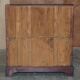 Anglo-Indian military desk in camphor wood and brass
