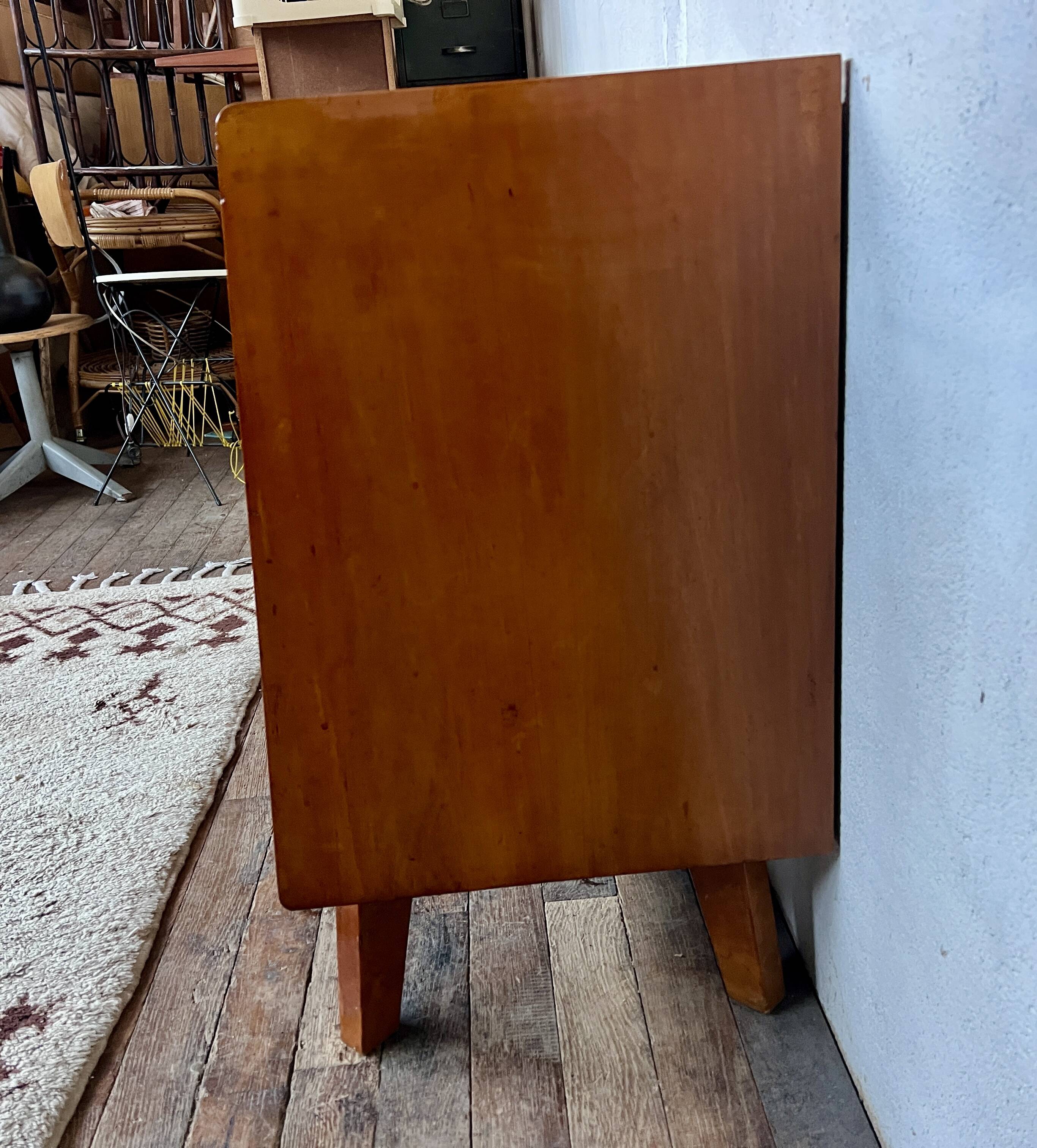 Vintage Scandinavian-style sideboard