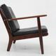 1960s Aage Pedersen Danish Armchair for Getama