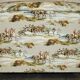 Pair of Custom Love Seat Howard Armchairs Mulberry Morning Gallop Velvet