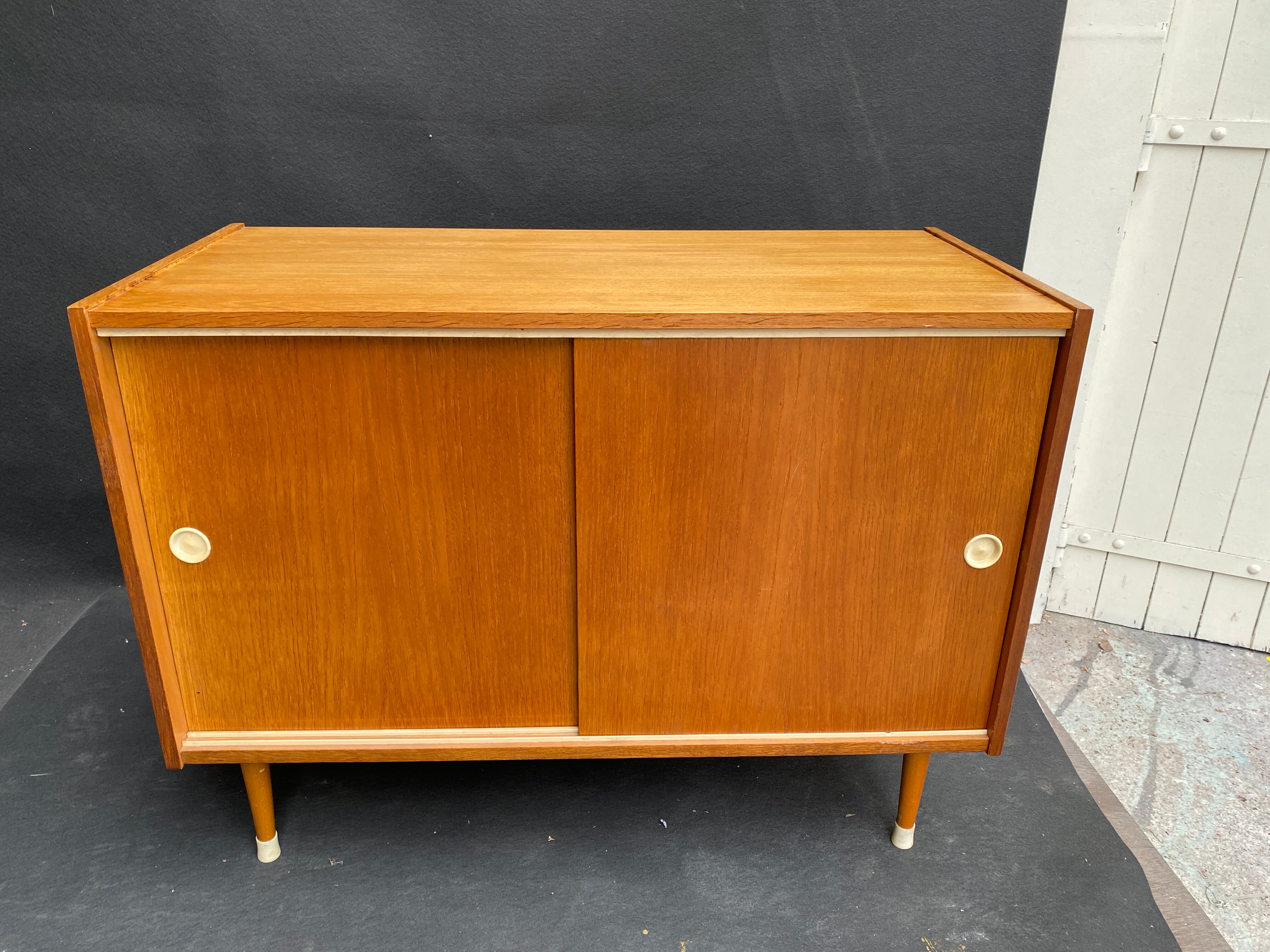 vintage furniture two sliding doors